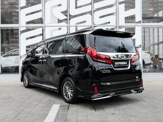 2022 Toyota Alphard III Рестайлинг, чёрный, 5700000 рублей, вид 2
