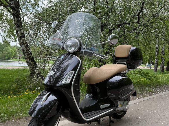 2012 Vespa GTS 250, коричневый, 500000 рублей - вид 1