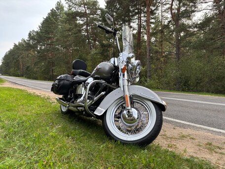 2015 Harley-Davidson Heritage Classic, серебристый, 895000 рублей, вид 2