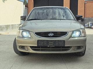 2007 Hyundai Accent ТагАЗ II, бежевый, 395000 рублей, вид 1