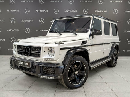 2016 Mercedes-Benz G-Класс 500 II (W463) Рестайлинг 4, белый, 5450000 рублей, вид 1