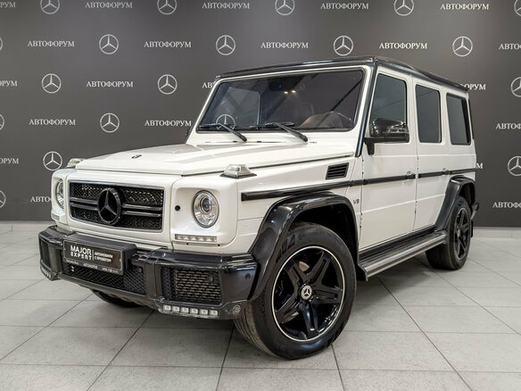 2016 Mercedes-Benz G-Класс 500 II (W463) Рестайлинг 4, белый, 5490000 рублей