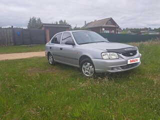 2007 Hyundai Accent ТагАЗ II, серебристый, 329000 рублей, вид 2
