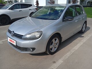 2012 Volkswagen Golf VI, серебристый, 1150000 рублей, вид 1