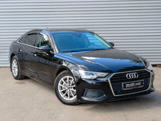 2021 Audi A6 40 TDI V (C8), чёрный, 3195000 рублей, вид 3