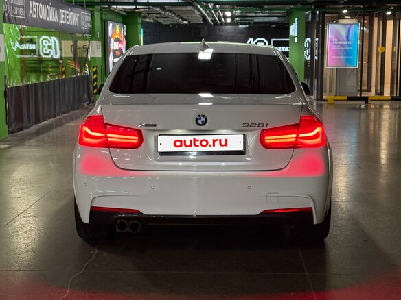 2016 BMW 3 серии 320i xDrive VI (F3x) Рестайлинг, белый, 1700000 рублей - вид 5