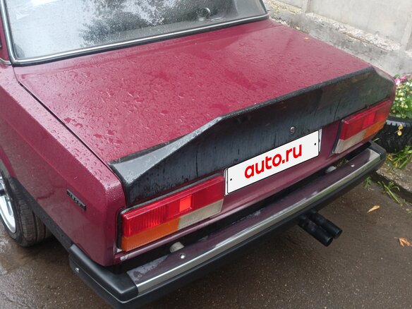 2002 Lada (ВАЗ) 2107, пурпурный - вид 24