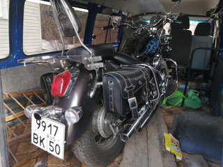 1999 Honda NV 750, коричневый, 400000 рублей, вид 2