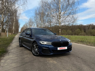 2021 BMW 5 серии 520d xDrive VII (G30/G31/G38) Рестайлинг, синий, 4600000 рублей, вид 1