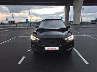 2017 Infiniti QX60 I Рестайлинг, чёрный, 2350000 рублей, вид 2