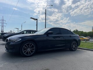 2020 BMW 3 серии 318d VII (G2x), чёрный, 3700000 рублей, вид 4