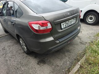 2021 Lada (ВАЗ) Granta I Рестайлинг, бежевый, 609000 рублей, вид 4
