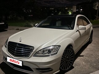 2010 Mercedes-Benz S-Класс 500 Long V (W221) Рестайлинг, белый, 2250000 рублей, вид 2