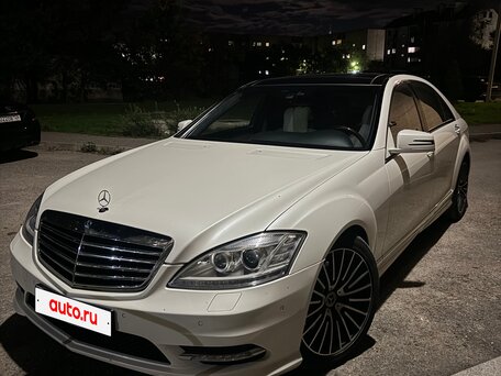 2010 Mercedes-Benz S-Класс 500 Long V (W221) Рестайлинг, белый, 2000000 рублей, вид 2