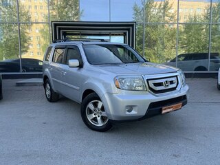 2009 Honda Pilot II, серебристый, 1350000 рублей, вид 3