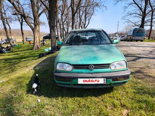 1994 Volkswagen Golf III, зелёный, 160000 рублей, вид 3
