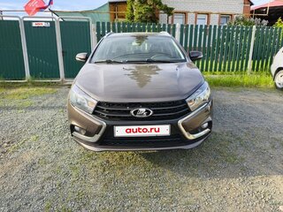 2018 Lada (ВАЗ) Vesta SW I, коричневый, 950000 рублей, вид 2