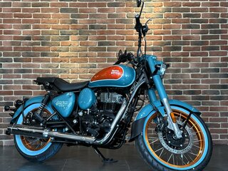 2026 Royal Enfield Goan Classic 350, голубой, 537000 рублей, вид 3