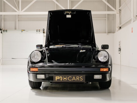 1989 Porsche 911 Carrera II (911, 930), чёрный - вид 33