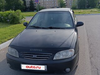 2009 Kia Spectra I Рестайлинг 2, чёрный, 260000 рублей, вид 1