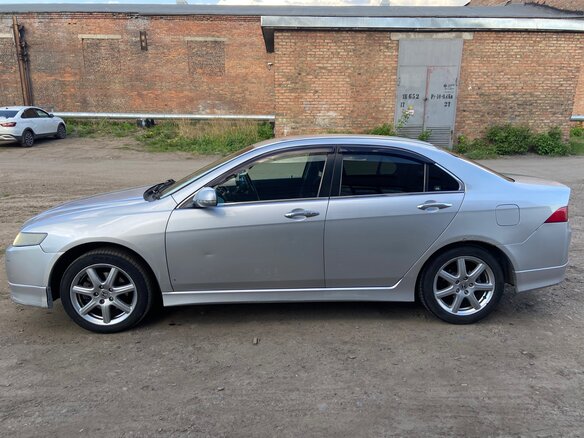 2003 Honda Accord VII, серебристый, 780000 рублей - вид 3