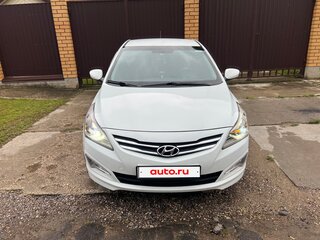 2016 Hyundai Solaris I Рестайлинг, белый, 550000 рублей, вид 1