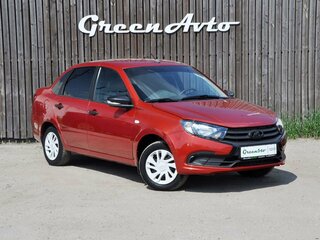 2021 Lada (ВАЗ) Granta I Рестайлинг, красный, 545000 рублей, вид 3