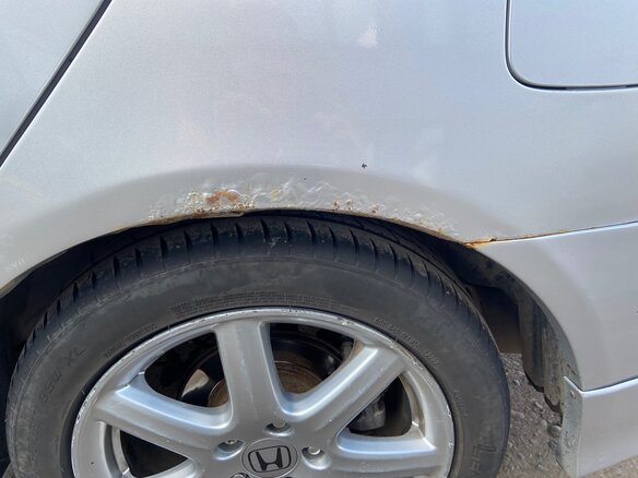2003 Honda Accord VII, серебристый, 780000 рублей - вид 6