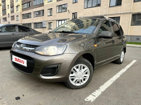 2015 Lada (ВАЗ) Kalina II, коричневый, 420000 рублей - вид 5