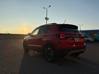 2019 Volkswagen T-Cross I, красный, 1670000 рублей, вид 5