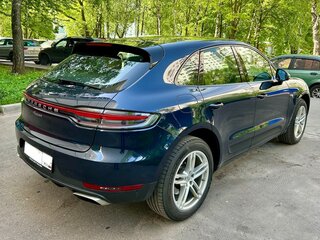 2020 Porsche Macan I Рестайлинг, синий, 4390000 рублей, вид 3