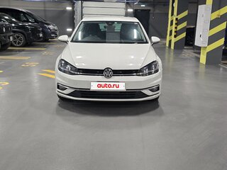 2018 Volkswagen Golf VII Рестайлинг, белый, 970000 рублей, вид 2