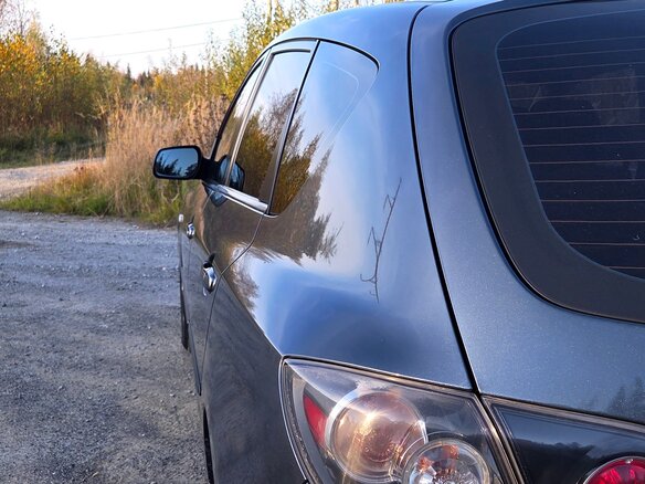 2008 Mazda 3 I (BK) Рестайлинг, серый - вид 12