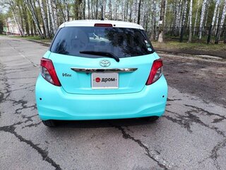 2012 Toyota Vitz III (XP130), голубой, 799000 рублей, вид 3