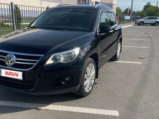 2008 Volkswagen Tiguan I, чёрный, 970000 рублей, вид 1
