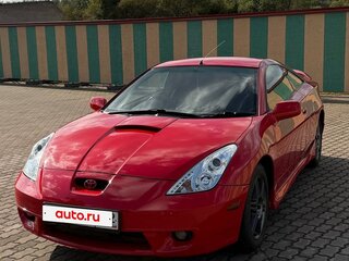 2002 Toyota Celica VII (T230) Рестайлинг, красный, 850000 рублей, вид 2