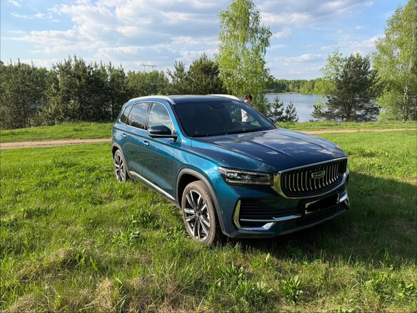 2024 Geely Monjaro (Xingyue L) I, синий, 3550000 рублей - вид 3