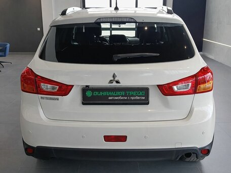 2014 Mitsubishi ASX I Рестайлинг, белый, 1159000 рублей, вид 5