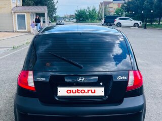 2007 Hyundai Getz I Рестайлинг, чёрный, 490000 рублей, вид 4