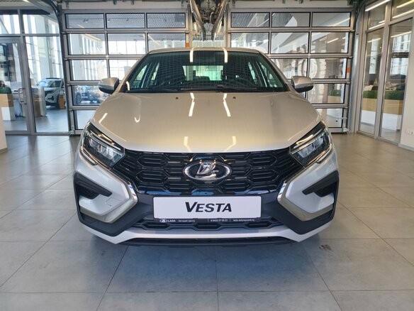 2026 Lada (ВАЗ) Vesta Cross I Рестайлинг (NG), серебристый, 1913000 рублей - вид 2
