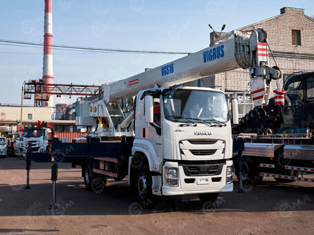 2026 Isuzu Автокран, белый, 12261990 рублей, вид 3