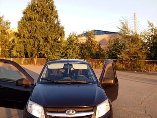 2013 Lada (ВАЗ) Granta I, серый, 350000 рублей, вид 3