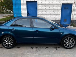 2006 Mazda 6 I (GG) Рестайлинг, синий, 520000 рублей, вид 4