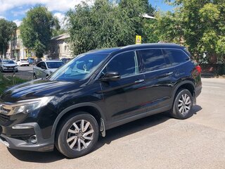 2020 Honda Pilot III Рестайлинг, чёрный, 4250000 рублей, вид 3