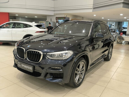 2019 BMW X3 30d xDrive III (G01), чёрный, 4250000 рублей, вид 1