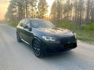 2021 BMW X3 30d xDrive III (G01) Рестайлинг, чёрный, 6200000 рублей, вид 3