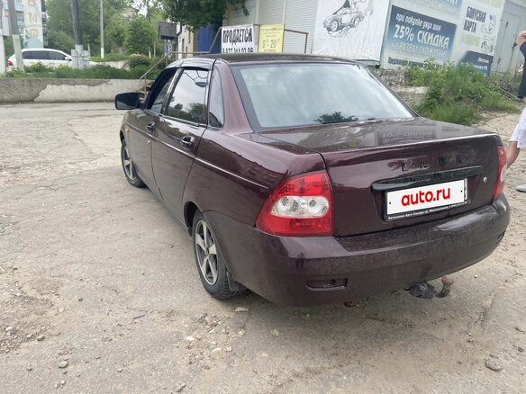 2011 Lada (ВАЗ) Priora I, пурпурный, 350000 рублей - вид 2