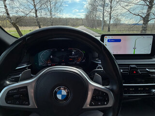 2021 BMW 5 серии 520d xDrive VII (G30/G31/G38) Рестайлинг, синий, 4600000 рублей, вид 4