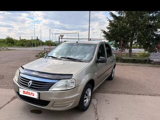 2011 Renault Logan I Рестайлинг, бежевый, 450000 рублей, вид 3