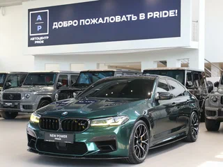2022 BMW M5 Competition VI (F90) Рестайлинг, зелёный, 9900000 рублей, вид 3